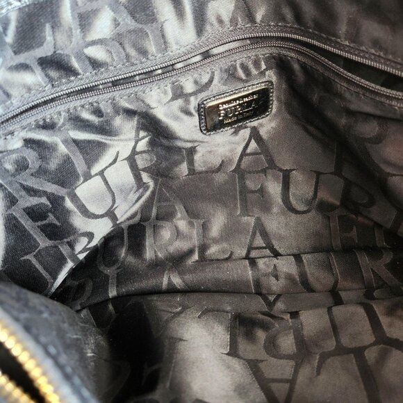 Furla Black Saffiano Leather 5 pc tote set EUC - Picture 14 of 15